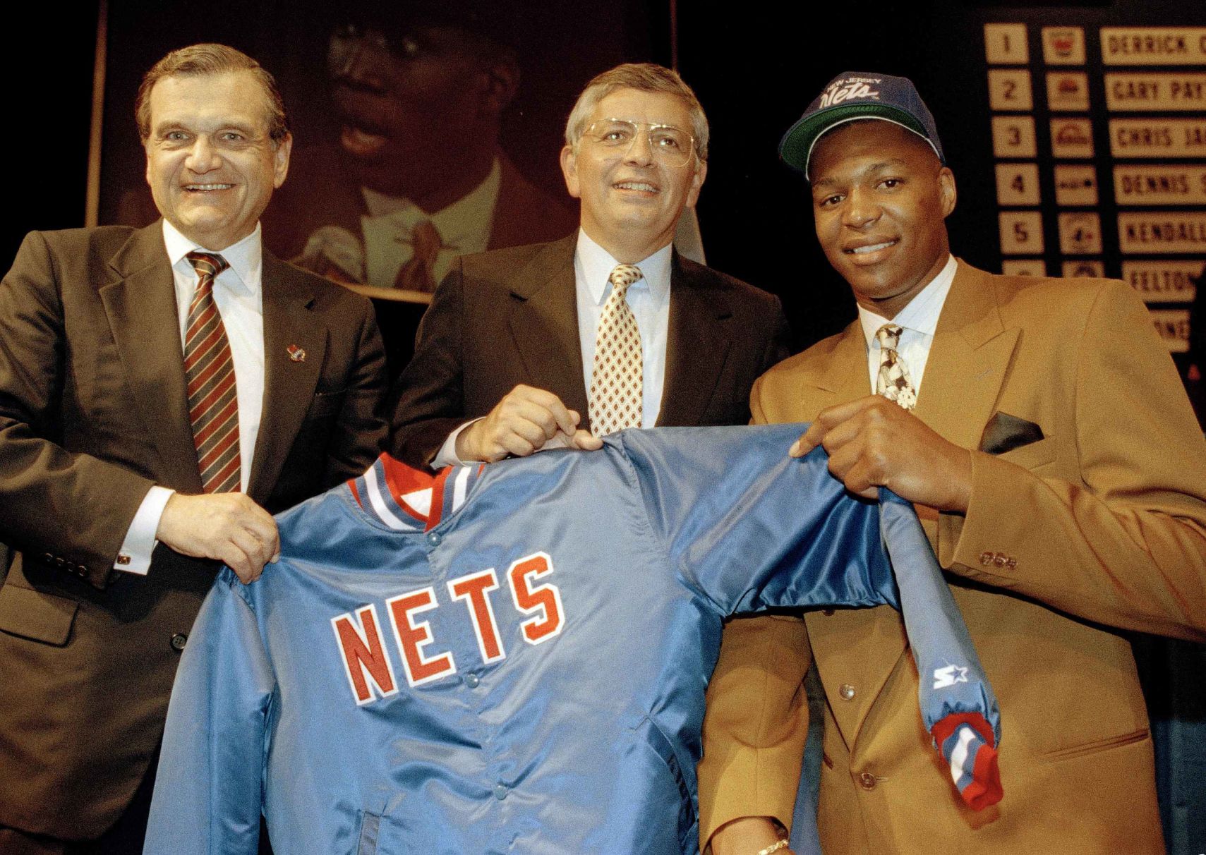 Derrick Coleman, Jerry Cohen, David Stern